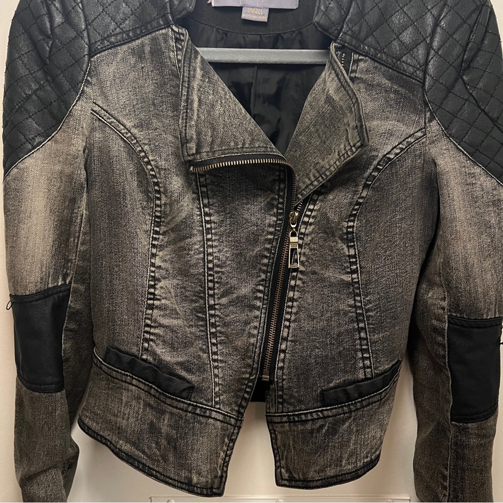 Faux Biker Jacket